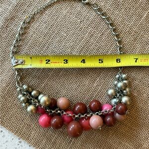 Elegant Beaded Statement Necklace